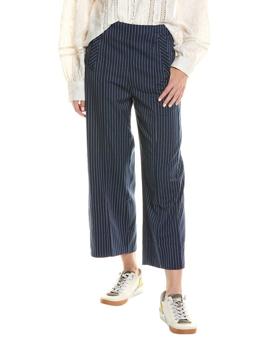 FREE PEOPLE Acadia Trouser In Blue product image