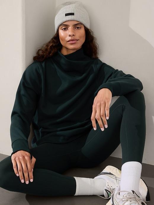 Cozy Karma Twist Neck Sweatshirt Product Image