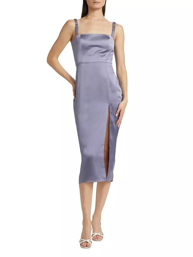 Mileena Silk Midi-Dress Product Image