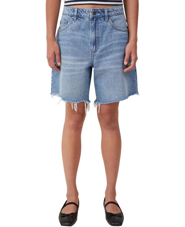 Cotton On Womens Relaxed Denim Short Product Image