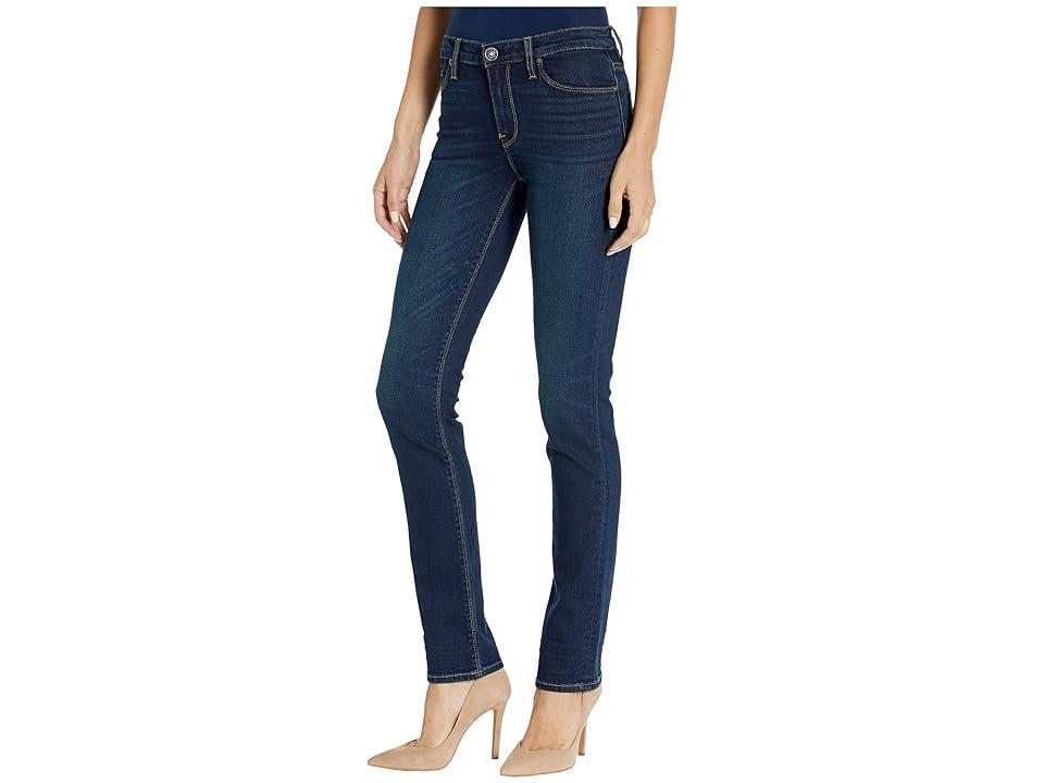 Womens Nico Mid-Rise Straight-Leg Jeans Product Image