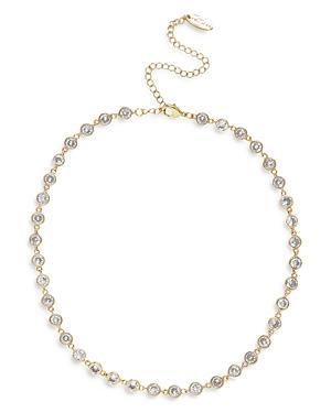 Ettika Cubic Zirconia Bezel Necklace Product Image