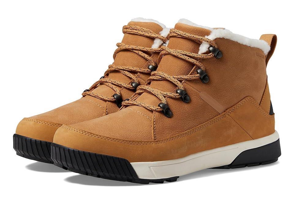 The North Face Sierra Mid Lace Waterproof (Almond Butter/TNF ) Women's Shoes Product Image