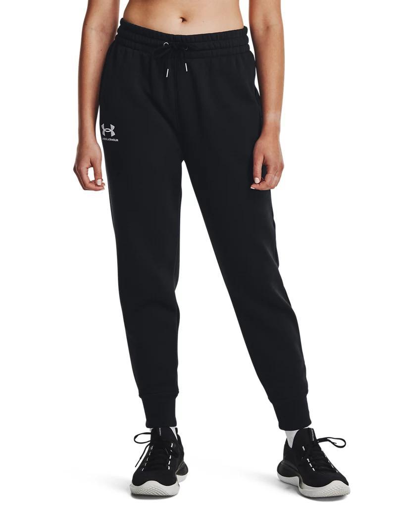 Women's UA Essential Fleece Tapered Pants Product Image