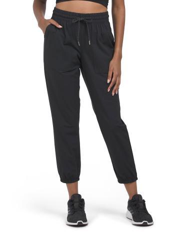 Napa Woven Jogger Pants for Women Product Image