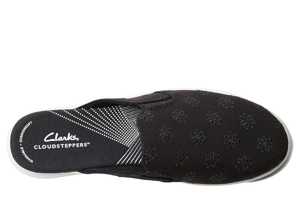 Clarks Breeze Shore (Black Floral) Women's Shoes Product Image