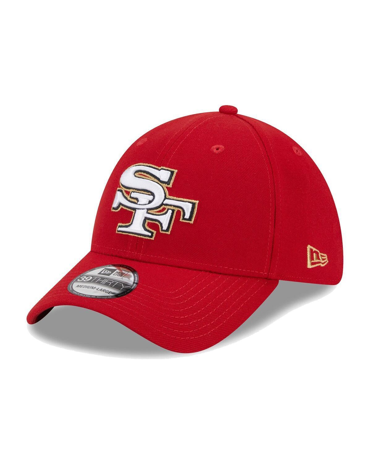 Mens New Era Scarlet San Francisco 49ers City Originals 39THIRTY Flex Hat Product Image