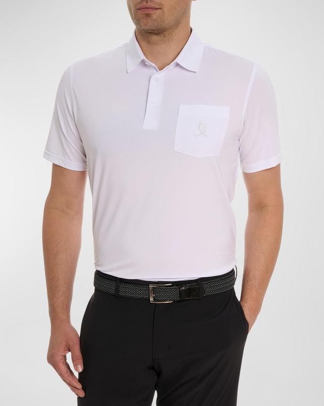 Mens Pickle Ball Skull Polo Shirt Product Image