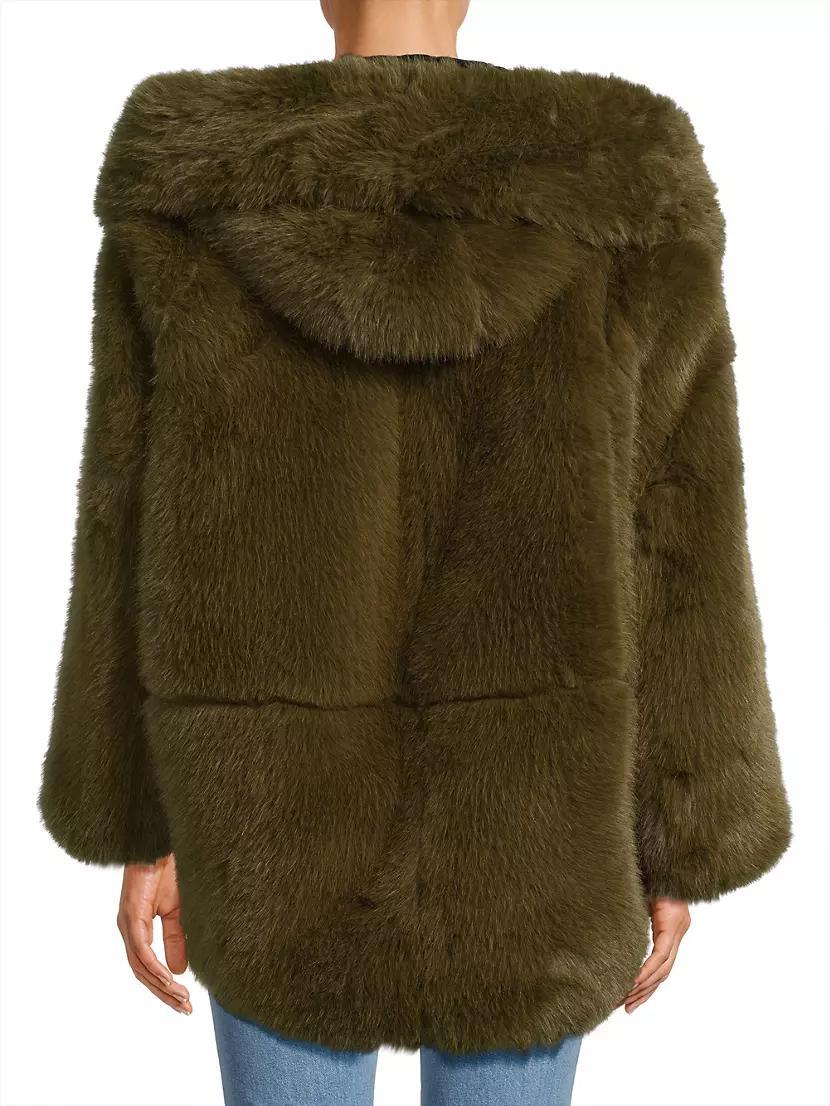 Womens Jade Faux Fur Jacket Product Image