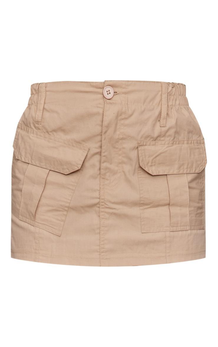 Petite Stone Pocket Front Cargo Micro Mini Skirt Product Image