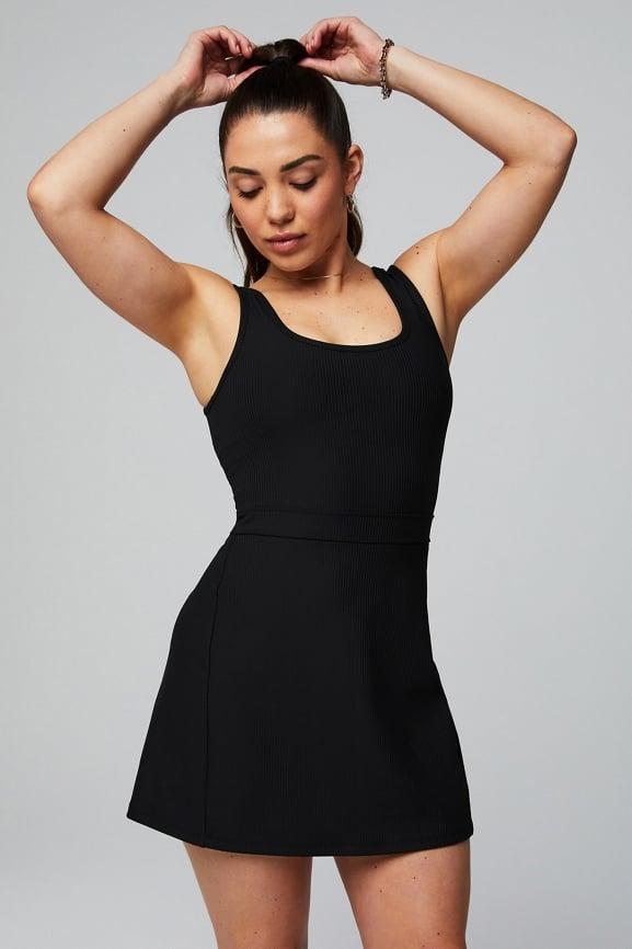 Sporty Rib Built-In Short Dress Product Image