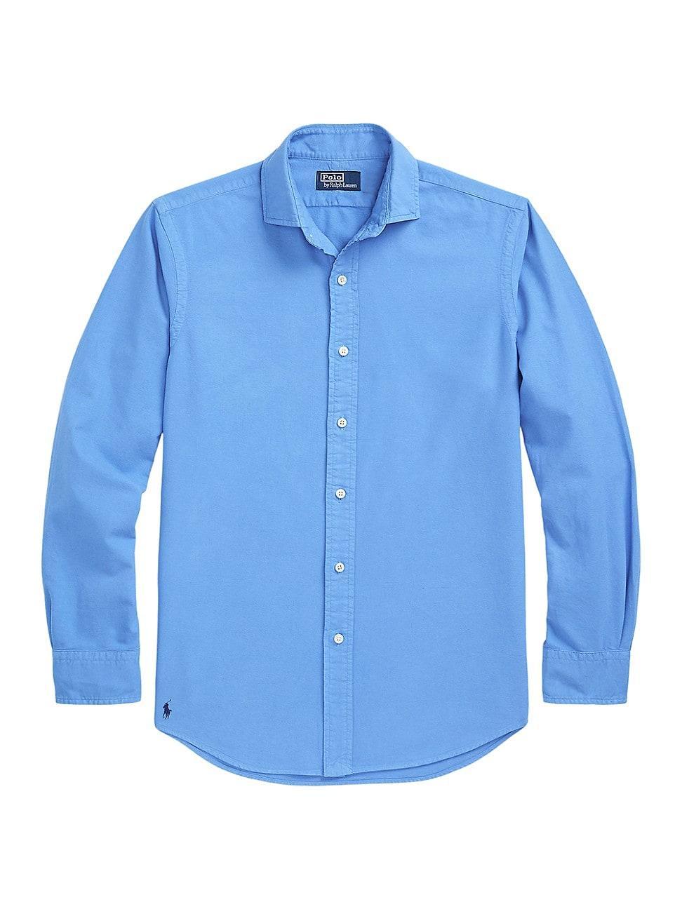 Mens Oxford Long-Sleeve Sport Shirt Product Image