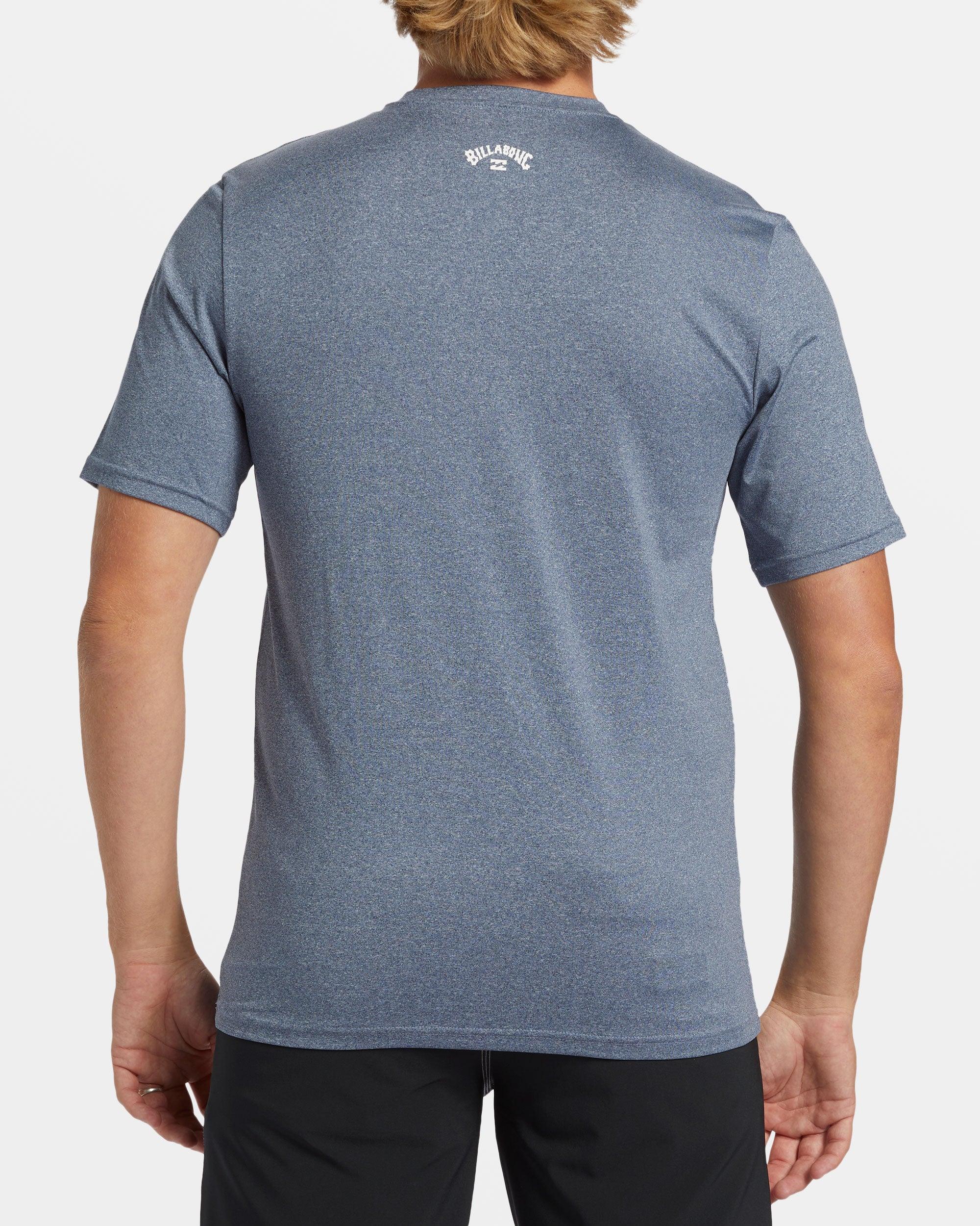 All Day Wave Loose Fit Short Sleeve Surf Tee - Navy Heather Male Product Image