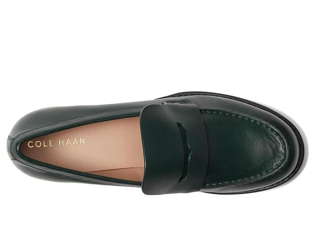 Cole Haan Camea Lug Loafer (Scarab Leather) Women's Flat Shoes Product Image