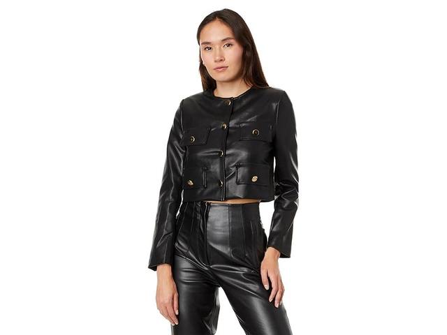 line and dot Sonny Collarless Jacket Women's Jacket Product Image