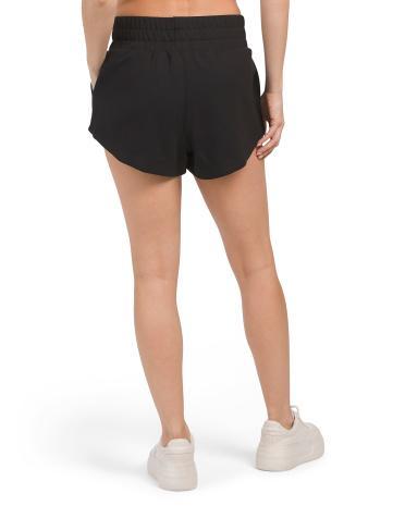 Scuba Shorts With Pockets for Women | Polyester/Spandex/Rayon Product Image