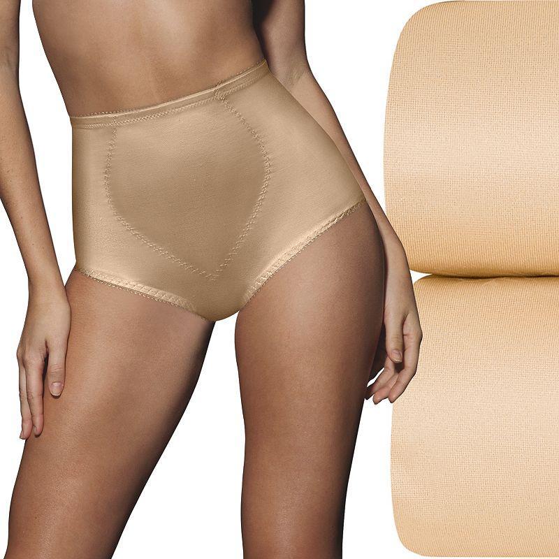 Womens Bali 2-Pack Firm Control Tummy Panel Firm Control Shaping Brief Panty Set X710 Product Image