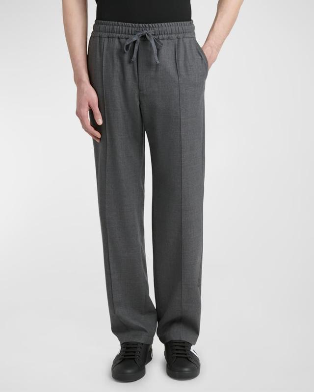 Men's Drawstring Wool Pants Product Image