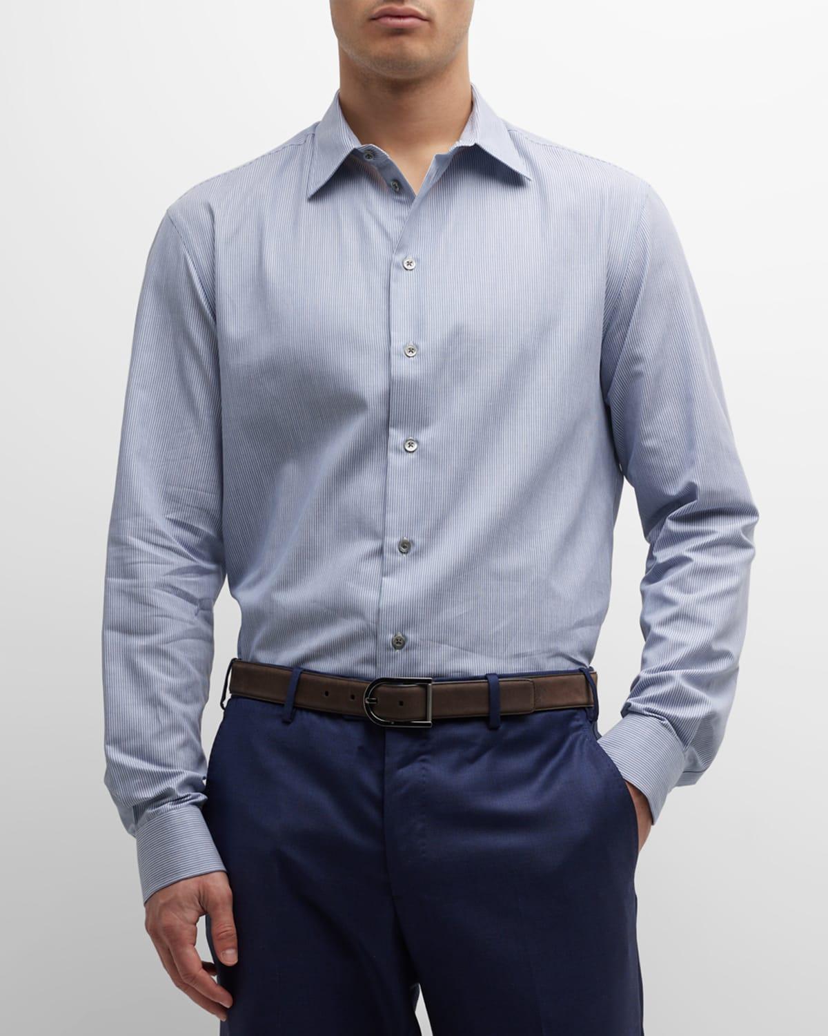 Mens Cotton Long-Sleeve Shirt Product Image