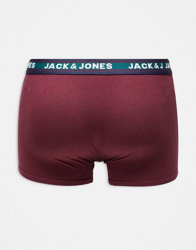 Jack & Jones 10 pack trunks in multi Product Image