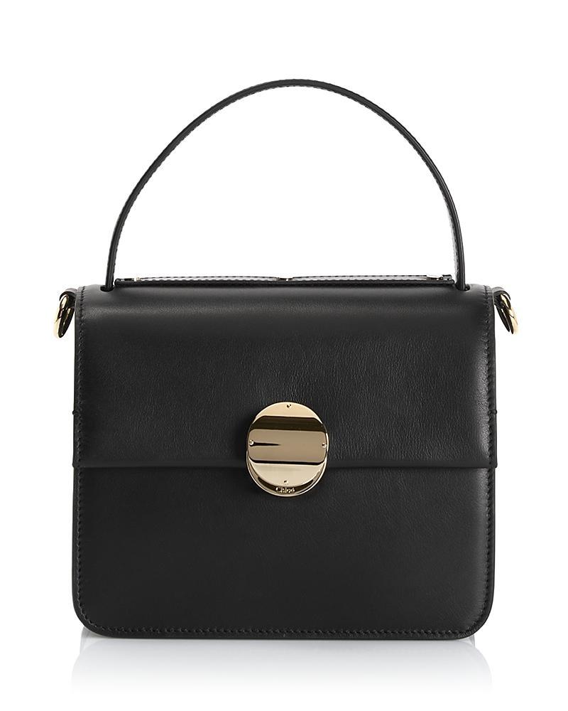 Chlo Penelope Structured Leather Top Handle Bag Product Image