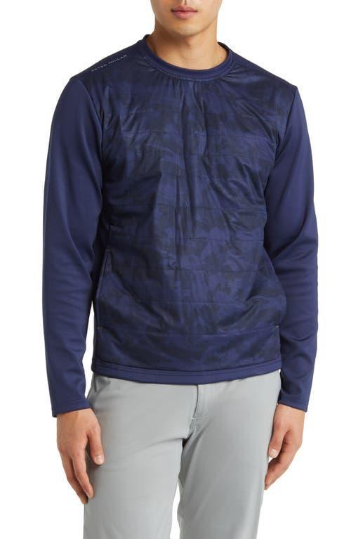 Peter Millar Bond Elite Quilted Crewneck Pullover Product Image