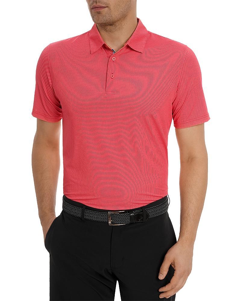 Mens Hyde Stretch-Knit Polo Shirt Product Image