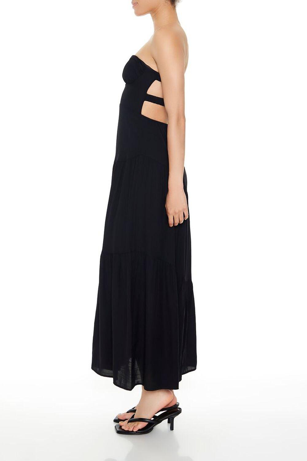 Strapless Asymmetrical Maxi Dress | Forever 21 Product Image