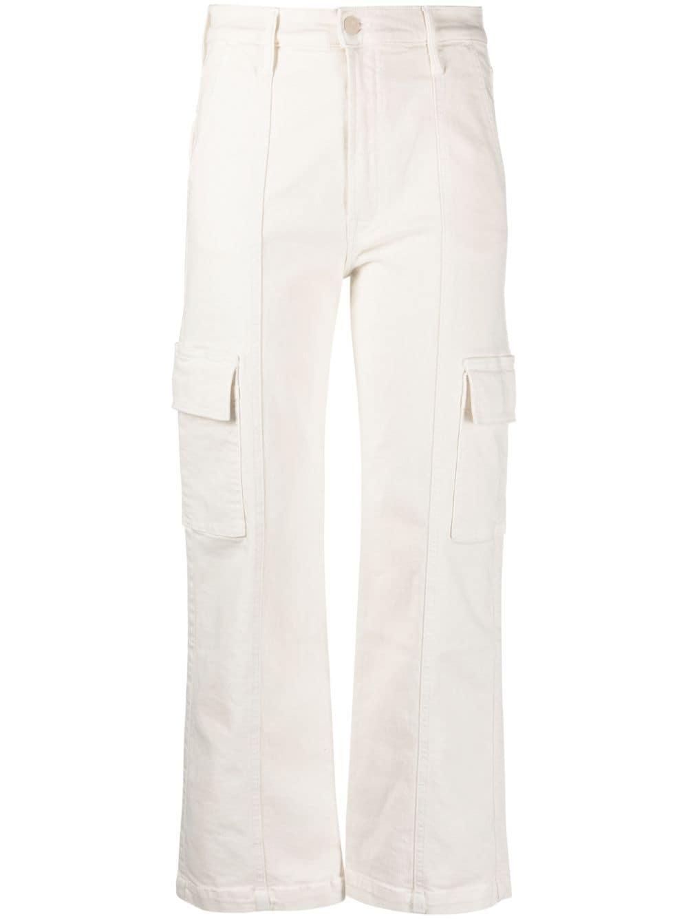 Straight-leg Cargo Pants In Neutrals Product Image