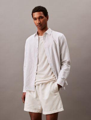 Linen Blend Pull-On Shorts Product Image