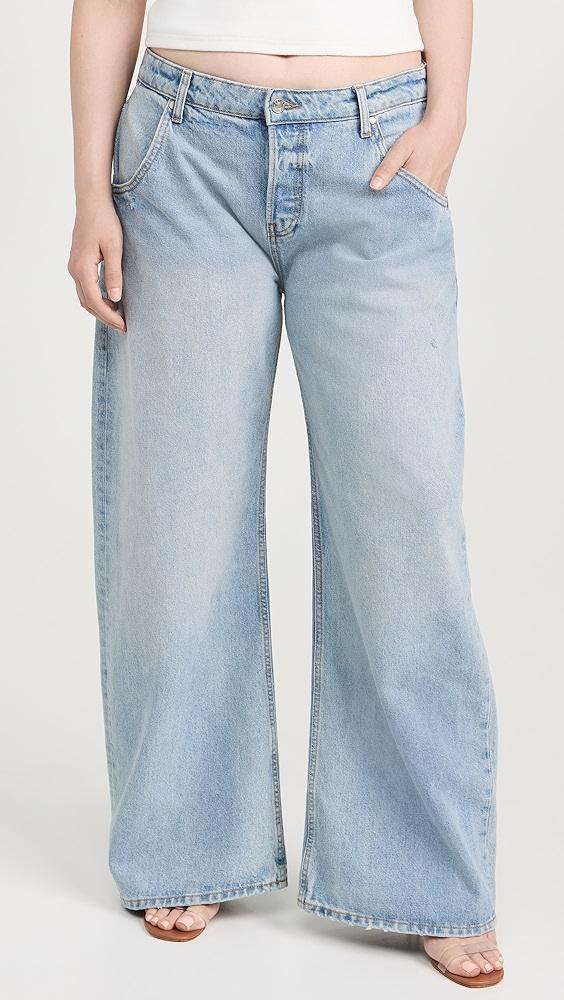 EB Denim Enzo Midrise Barrel Jeans | Shopbop Product Image