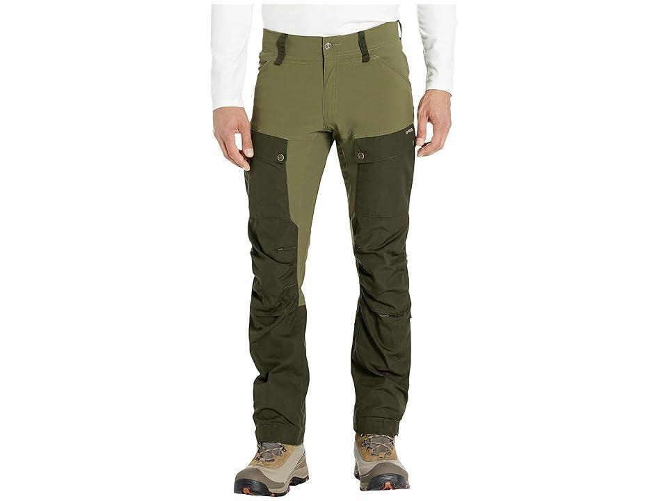 Fjallraven Keb Trousers (Deep Forest/Laurel Green) Men's Clothing Product Image