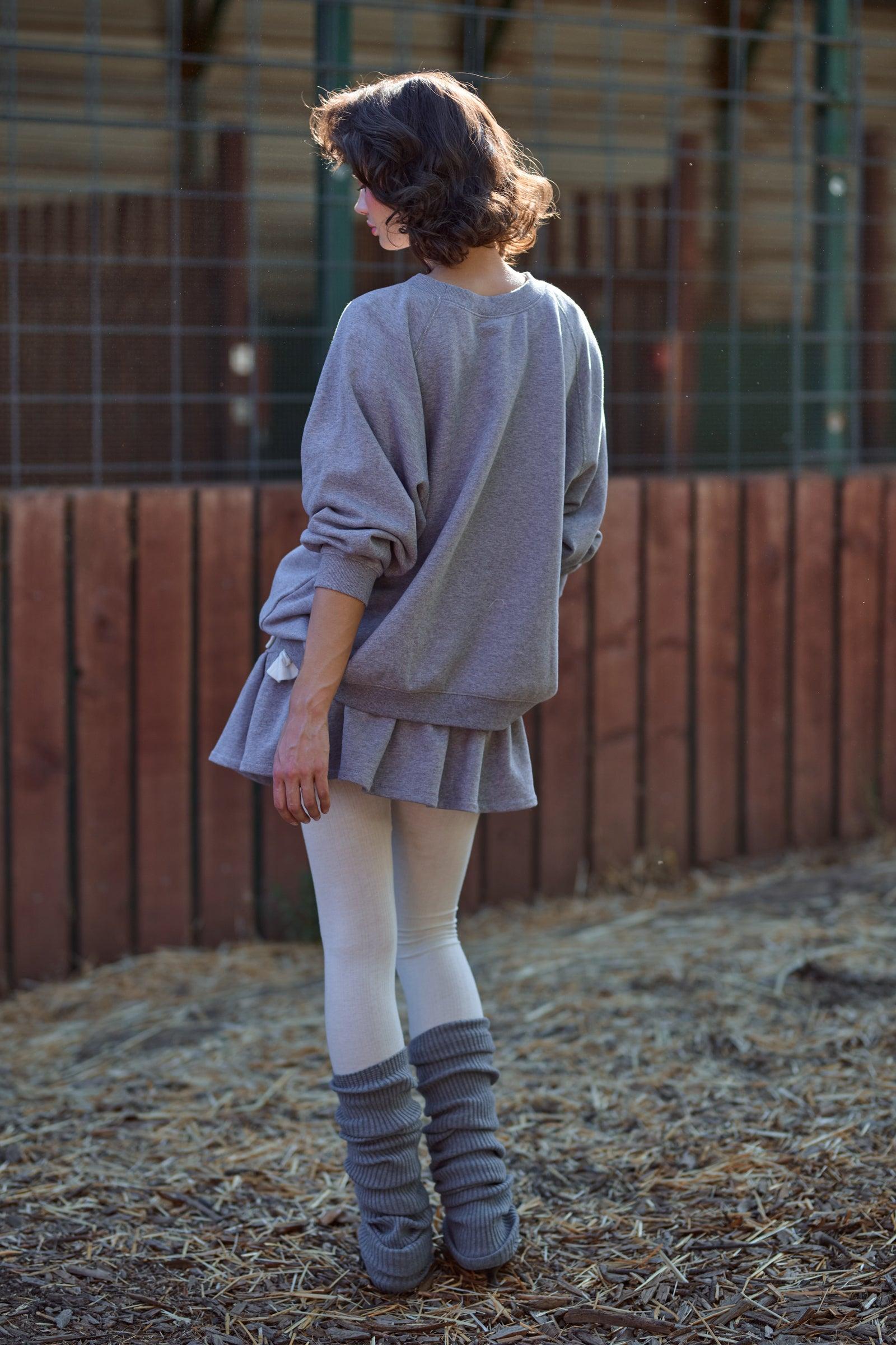 The Heather Grey Heather Skirt Product Image