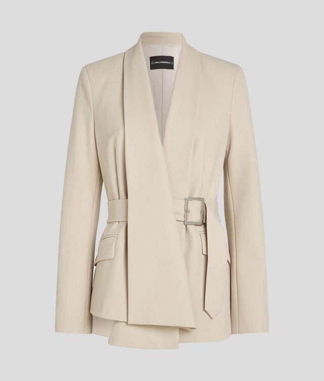 BELTED BLAZER Product Image