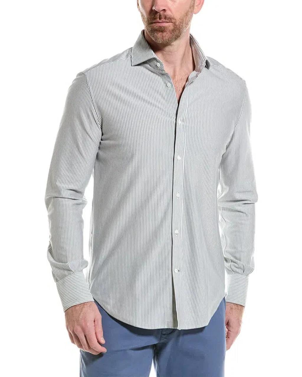 Basic Fit Shirt In Gray Product Image