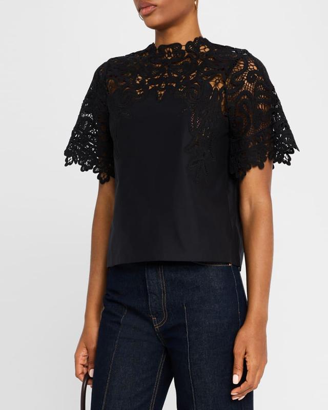 Delia Lace Top Product Image