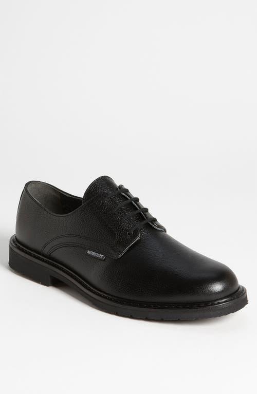 Mens Polished Pebbled Leather Oxfords Product Image