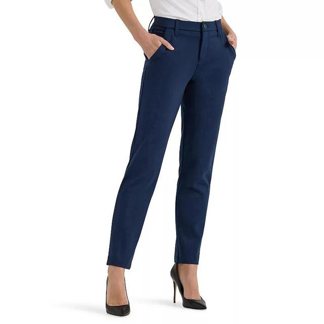 Womens Lee Ultra Lux Comfort Ankle Pants Emperor Blue Product Image