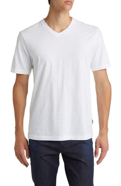 BOSS Tilson Solid V-Neck T-Shirt Product Image