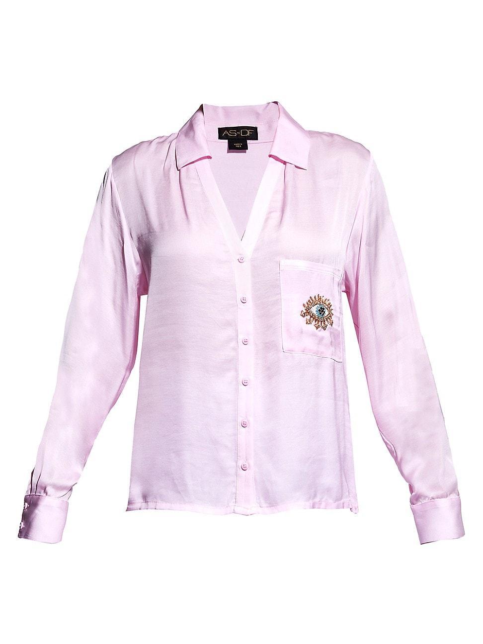 Womens Evil Eye Blouse Product Image