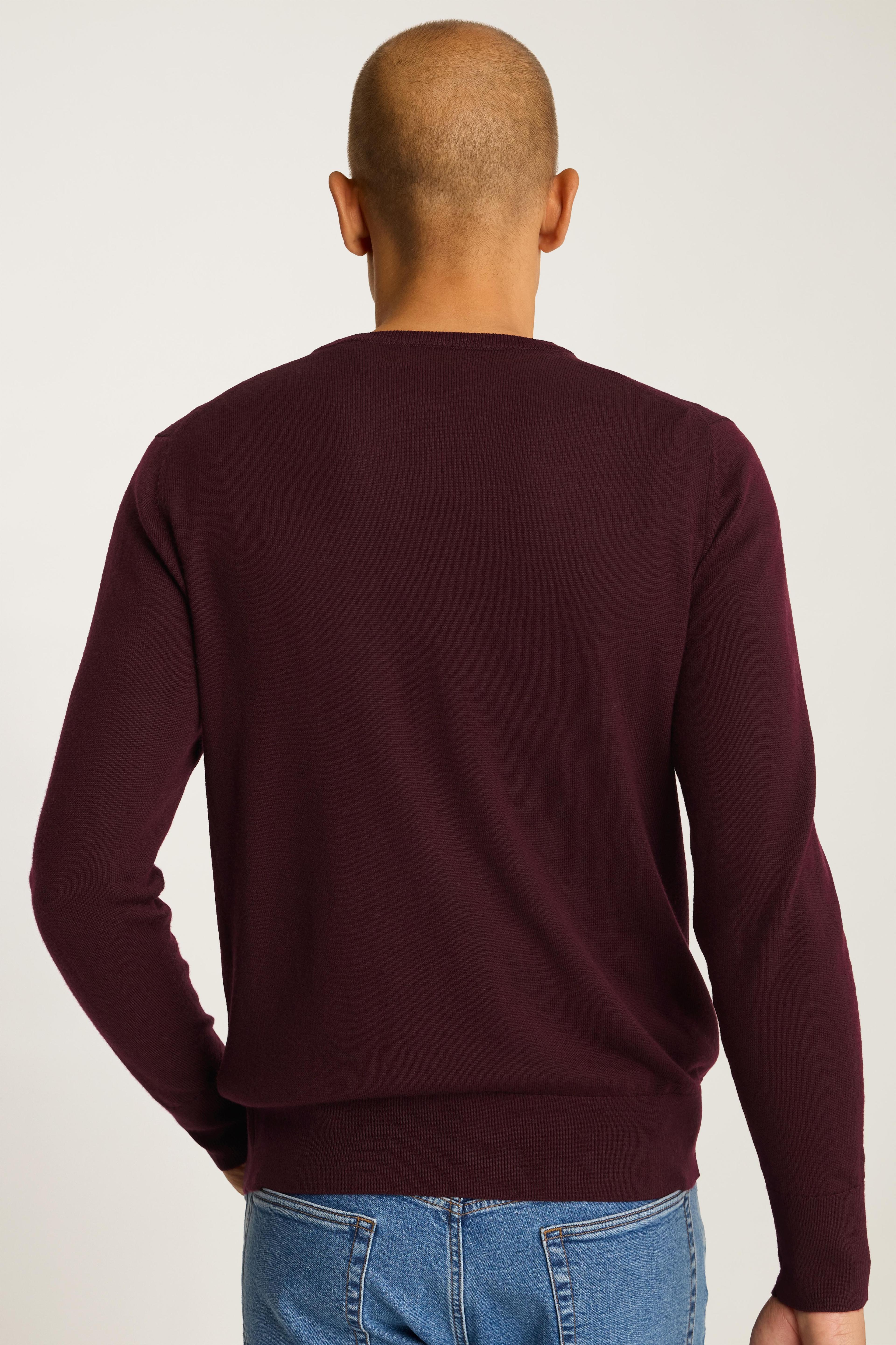 Washable Merino Crew Neck Sweater Product Image