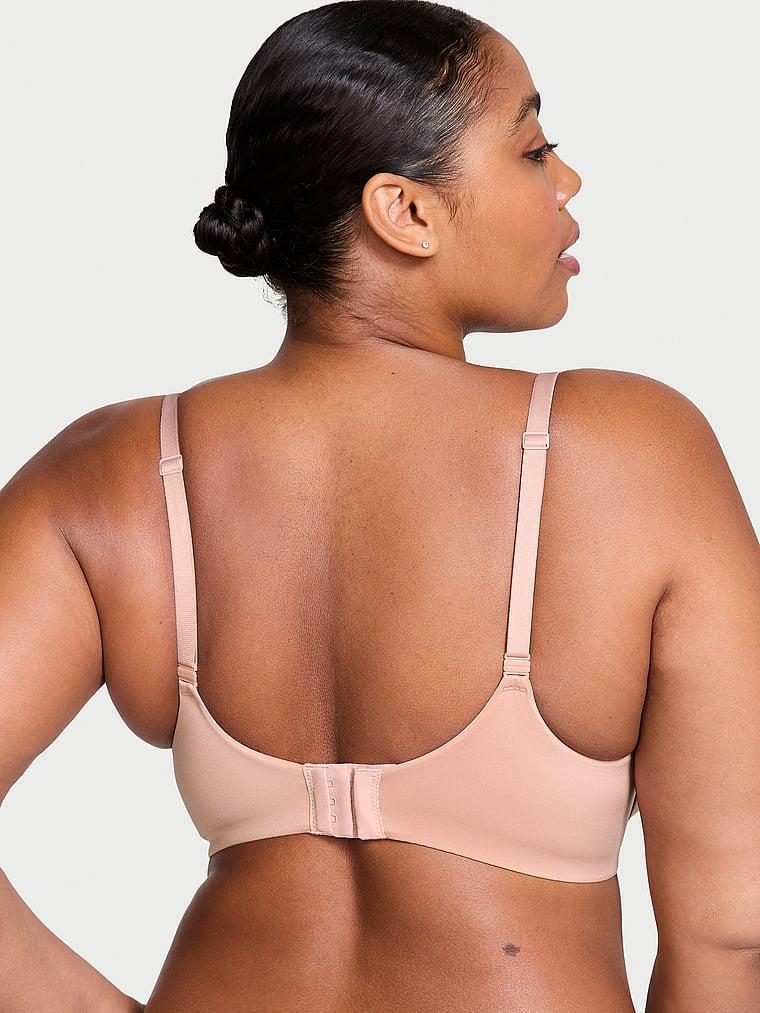 Lightly Lined Lace-Trim Demi Bra Product Image