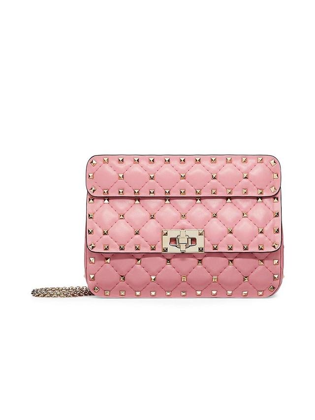 Valentino Garavani Small Rockstud Leather Shoulder Bag Product Image