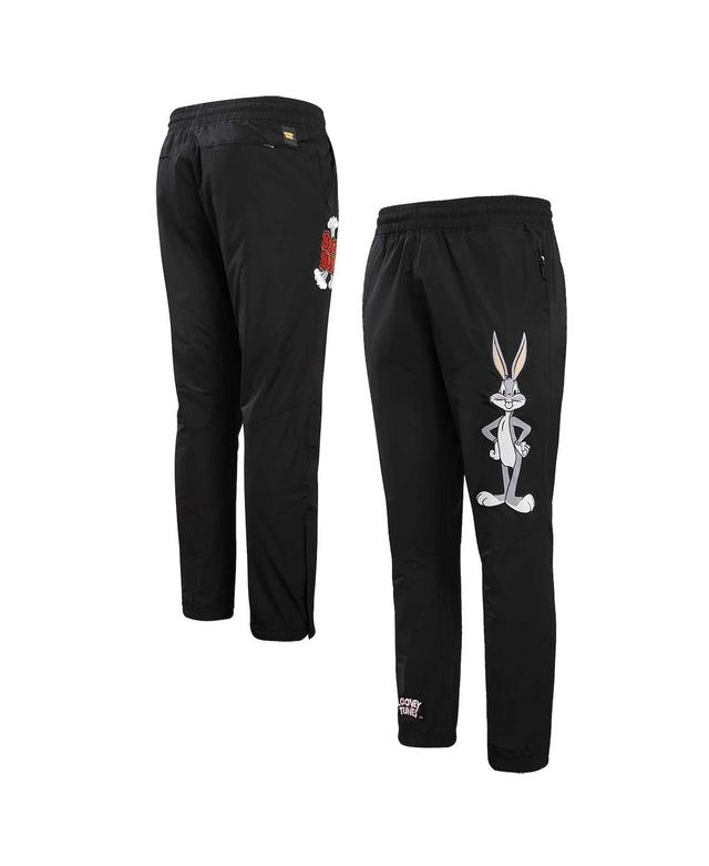 Freeze Max Mens Black Looney Tunes Bugs Bunny Upside Down Joggers Product Image