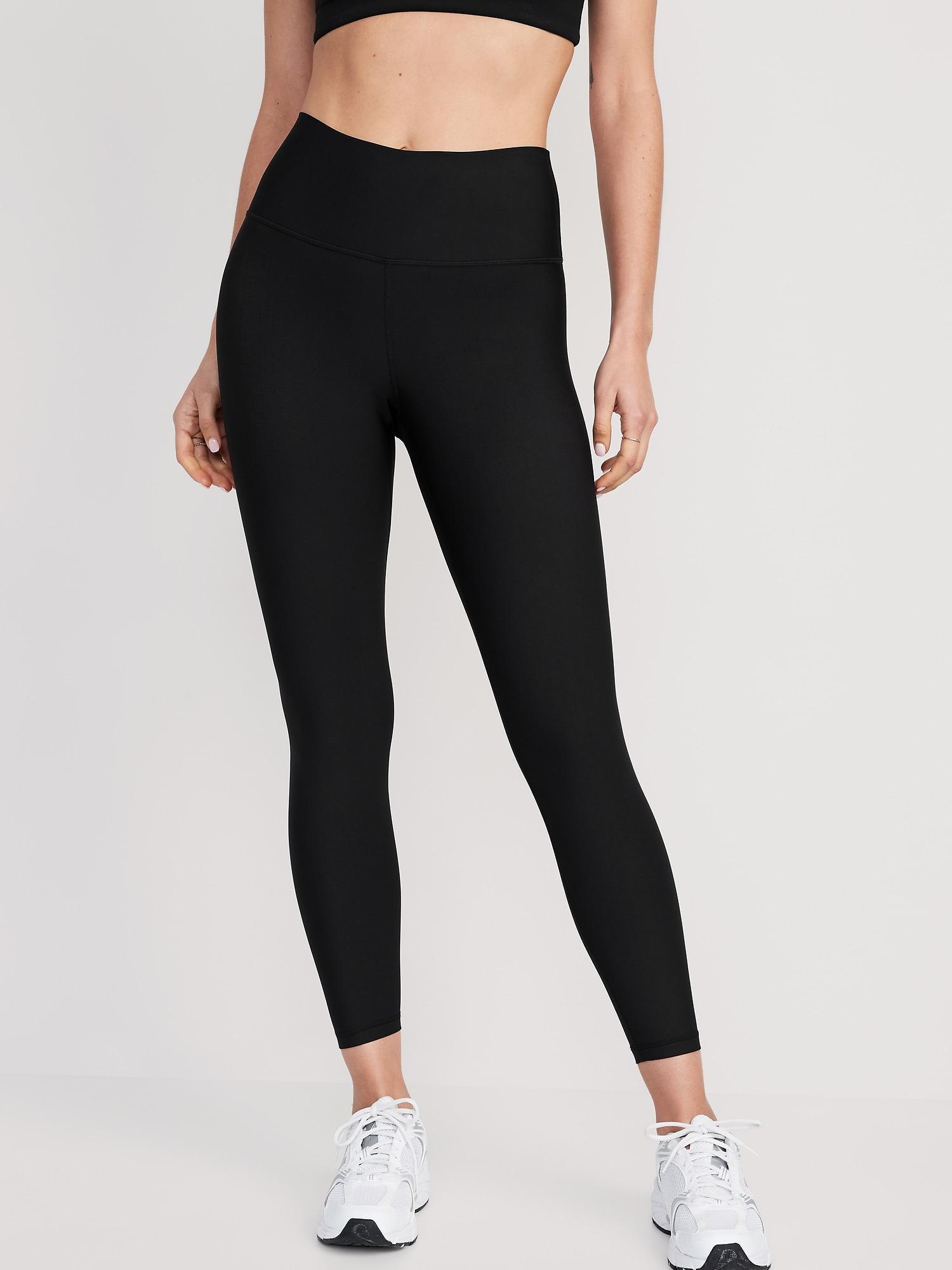 High-Waisted PowerSoft 7/8 Leggings Product Image