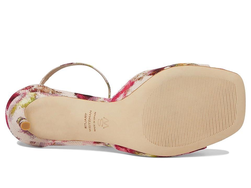 Womens Nudistia 75MM Floral Jacquard Sandals Product Image