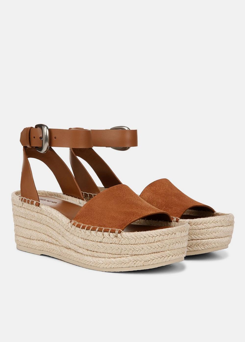 Belisa Suede Platform Espadrille Sandal Product Image