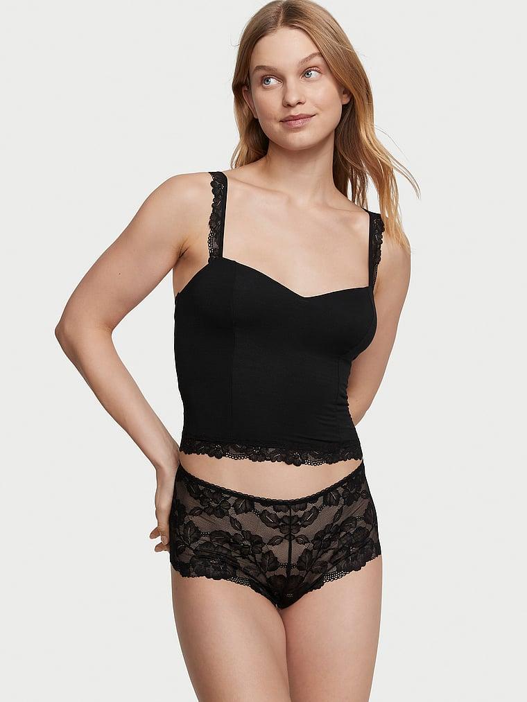 Modal & Lace Cropped Cami Set Product Image