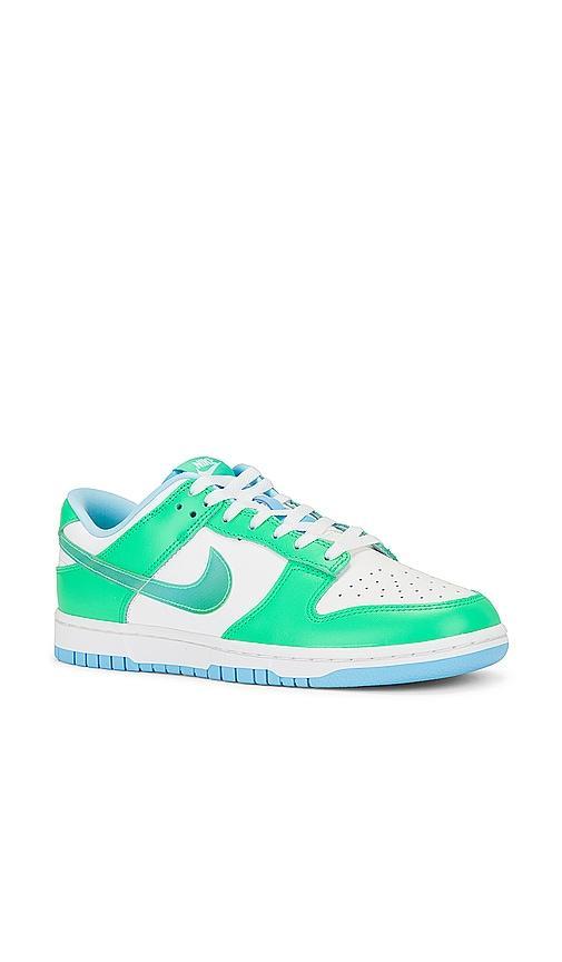 NIKE Dunk Low Retro In Green Shock  Aquarius Blue  & Sail Product Image