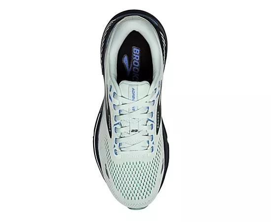 Brooks Womens Brooks Adrenaline GTS 23 - Womens Shoes White/Oyster Product Image